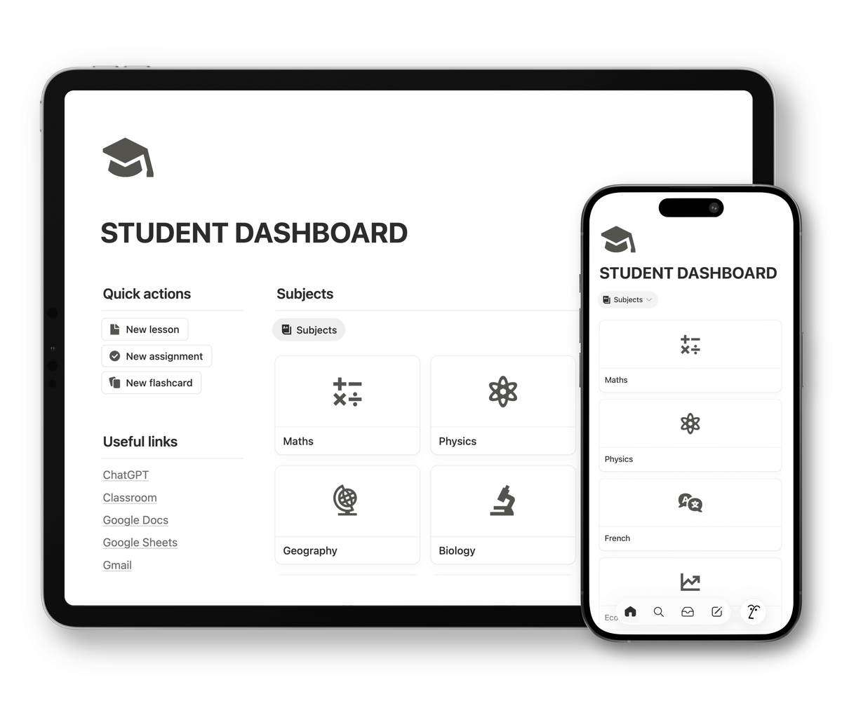 STUDENT DASHBOARD